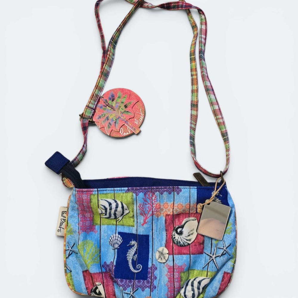 Paul Brent Coastal Crossbody Bag Nautical Sea Life Purse